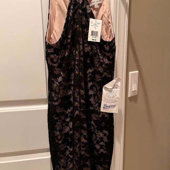 Black/nude medium dress NWT - Picture 2 of 2